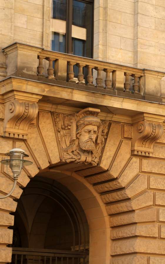 Fassade eines Altbaus